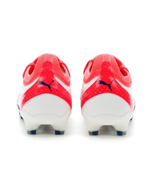 PUMA Red Ultra Ultimate Fg Ag X Christian Pulisic Blazing' for men