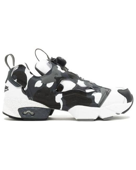 Reebok White X A Bathing Ape X Mita Instapump Fury Camo' for men