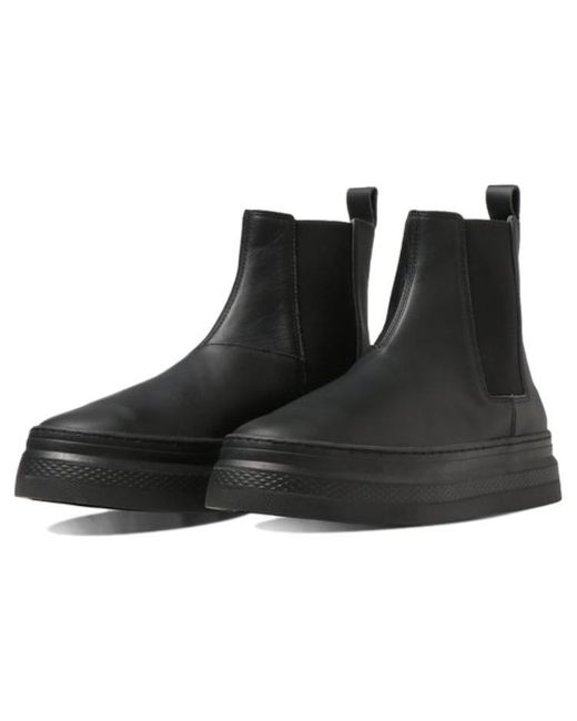 Converse Black All Star Coupe Bateau Sidegore for men