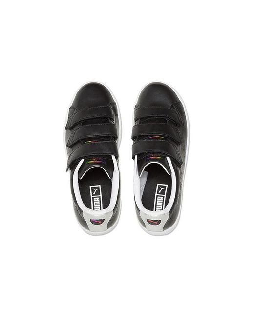 PUMA Black (Wmns) Basket Strap Explosive