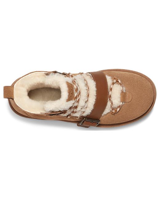 Ugg Brown (Wmns) Dune Mini Shearling Boot 'Chestnut' for men