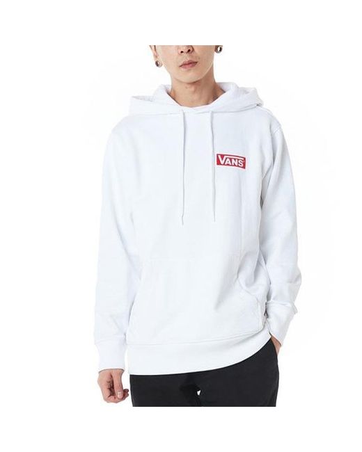 Vans White Back Printing Pattern Casual Couple Style for men