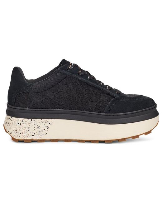 UGG Marin Lace Logo Sneaker in Blue Lyst