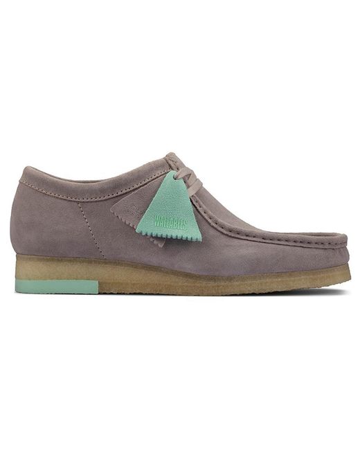 Clarks Gray Wallabee Combination' for men