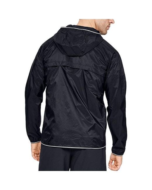 Under Armour Black Qualifier Storm Packable Jacket for men
