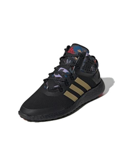 Adidas Blue Rocketboost Mid Fw for men