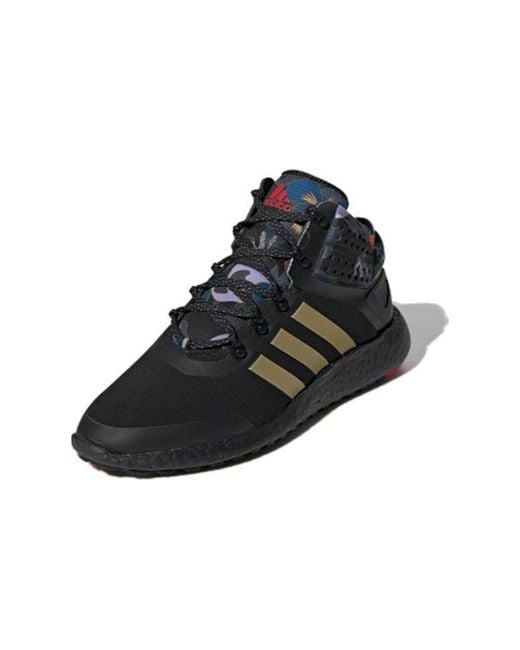 Adidas Blue Rocketboost Mid Fw for men