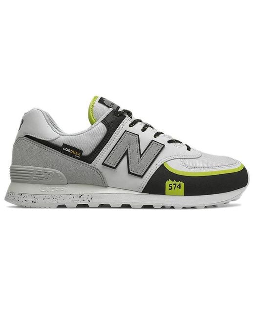New Balance White 574T Volt' for men