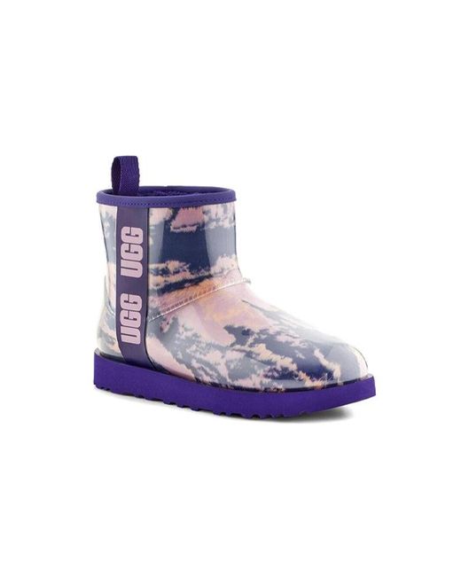 Ugg Purple (Wmns) Classic Clear Mini Marble