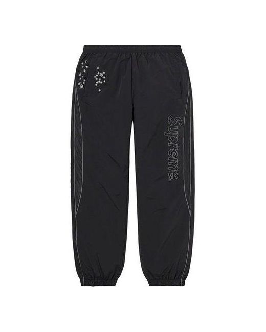 Supreme Blue Aoi Glow-in-the-dark Track Pants for men