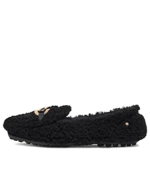 Ugg Black Slipon Comfortable Loafers