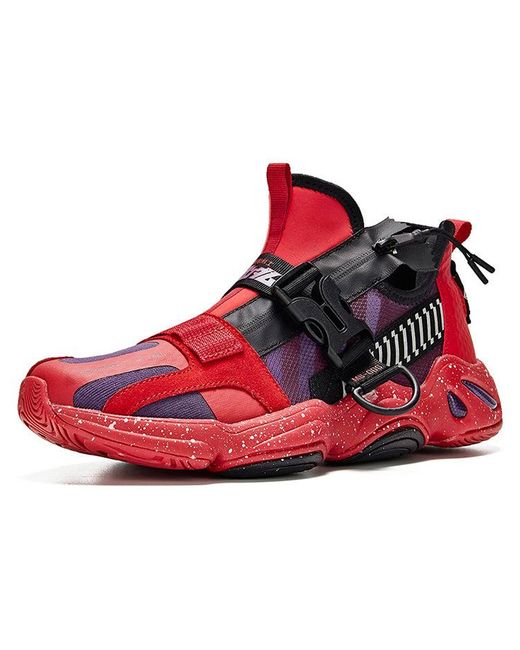 361 Degrees Red X Gundam Zaku Ii Casual Shoes for men