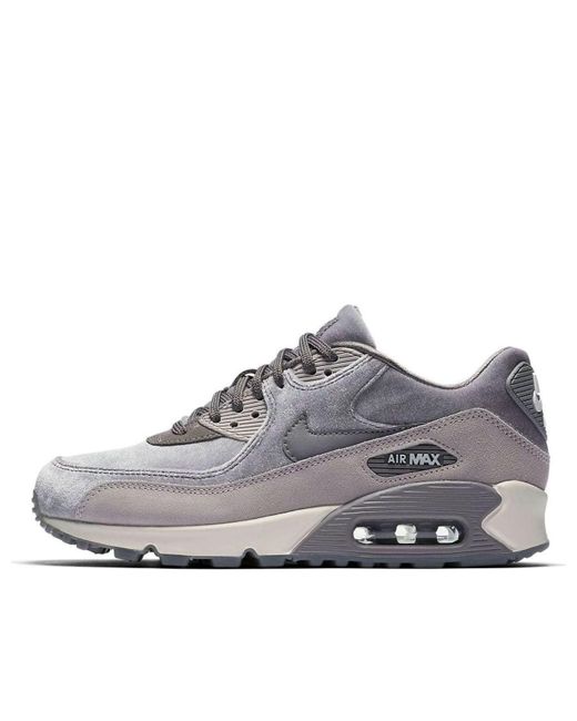 Nike Gray (Wmns) Air Max 90 Deluxe 'Gunsmoke'