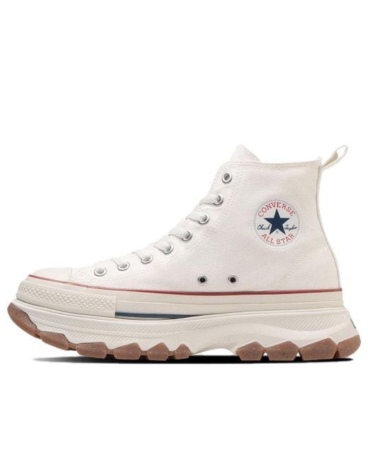 CONVERSE ALL STAR TREKWAVE HI 25cm 白/黒 CONVERSE ALL STAR TREKWAVE HI 25cm 白/黒