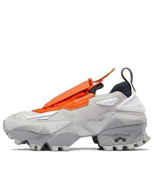 Reebok Gray Pyer Moss X Experiment 4 Trail Fury 'Pure' for men