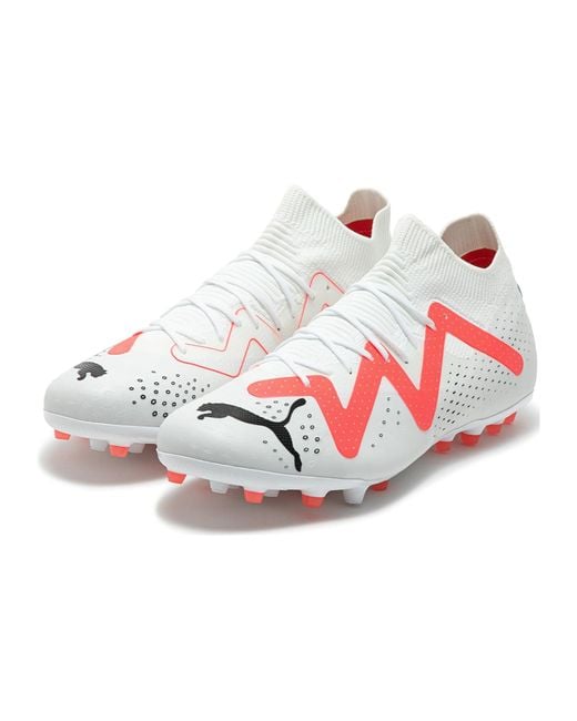 PUMA White Future Match Mg Fire Orchid' for men