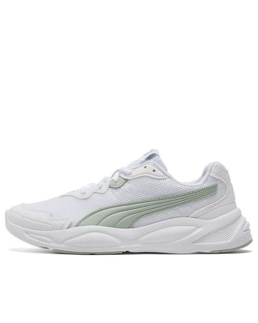 PUMA White 90S Runner Nu Wave for men