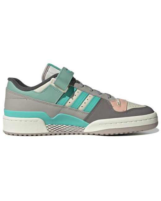 Adidas Blue Originals Forum 84 Low Northern Lights Sneakers for men