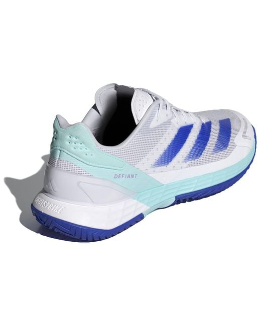 Adidas Blue Defiant Speed 2 Tennis Lucid Aqua' for men