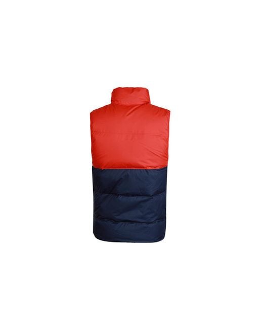 Nike Blue Nsw Dwn Fil Wr Vest Shld Colorblock Down Vest for men