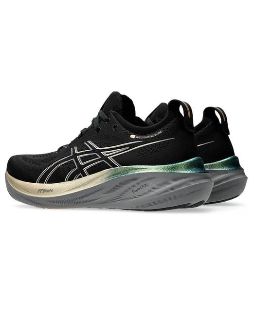Asics Black Gel-Nimbus 26 Platinum Champagne' for men