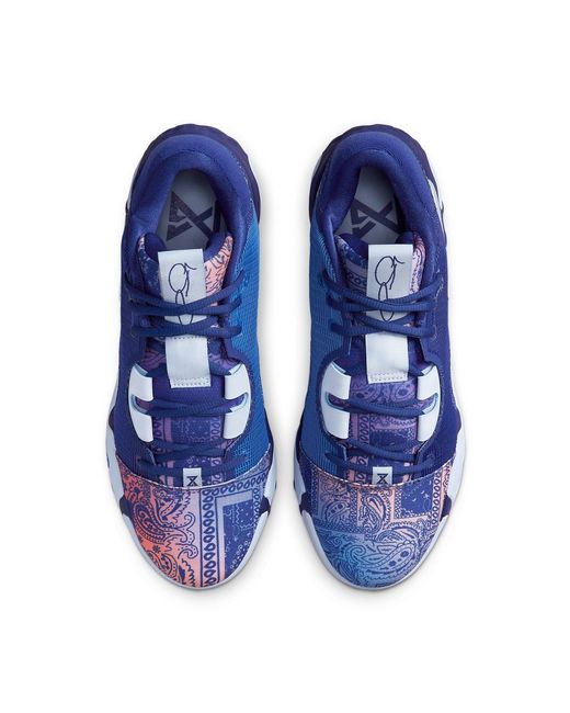 Nike Blue Pg 6 Ep Paisley' for men