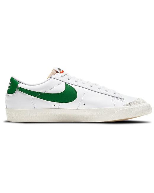 Nike Blazer Low ' Vintage 'pine Green' in White for Men | Lyst