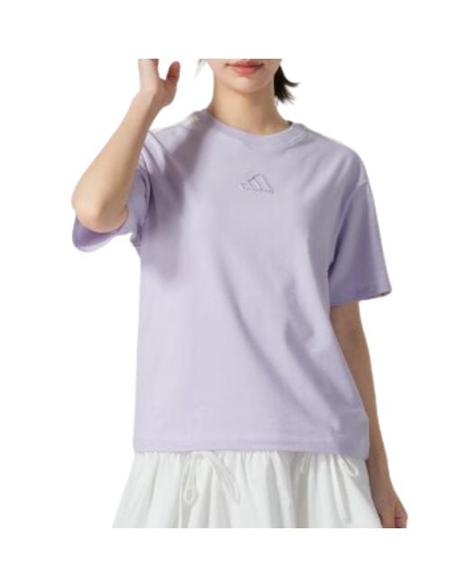 Adidas Purple (Wmns) Lunar New Year T-Shirt