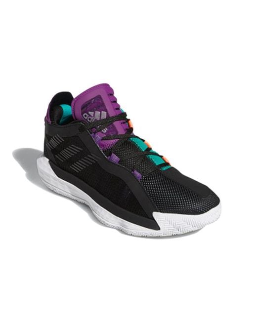 Adidas Black Dame 6 Gca Accents' for men