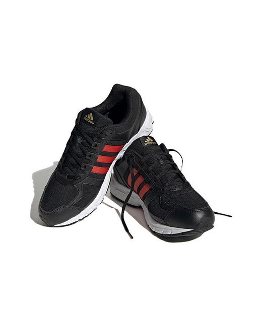 Adidas Black Equipment 10 Running Shoes for men