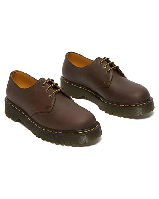 Dr. Martens Brown 1461 Bex 3-Eye for men
