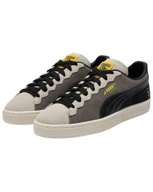 PUMA Black Suede 2 Staple for men