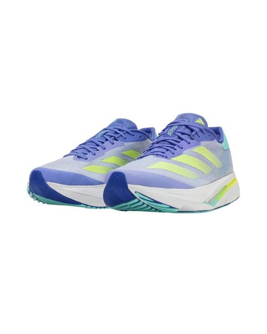Adidas Blue Adizero Sl2 'Cobalt Lucid Lemon' for men