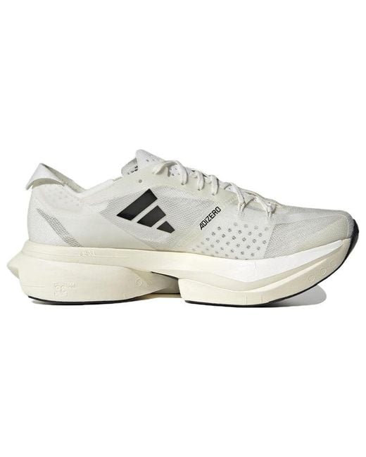 Adidas White Adizero Adios Pro 3 'Non Dyed Cloud' for men