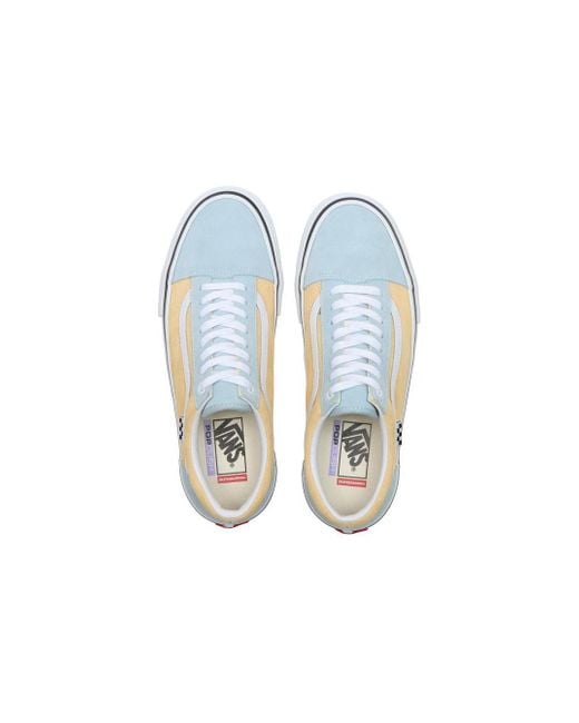 Vans White Skate Old Skool 'Winter Sky Impala' for men