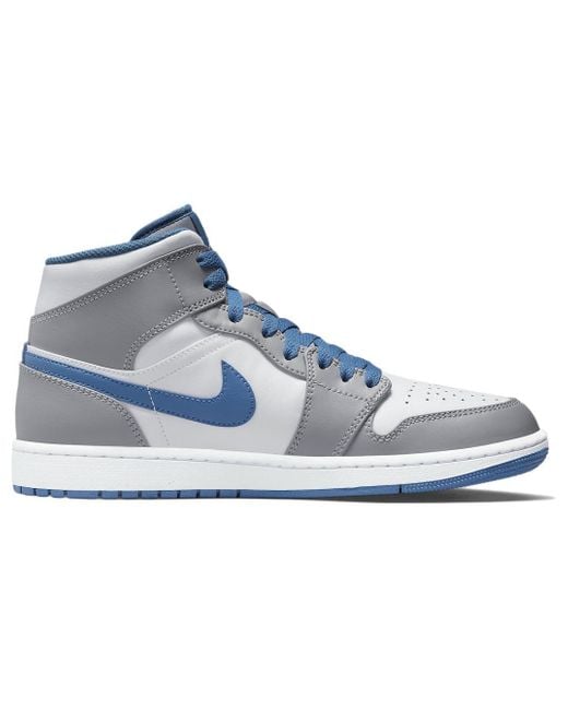 Nike Blue 1 Mid 'Cement True' for men