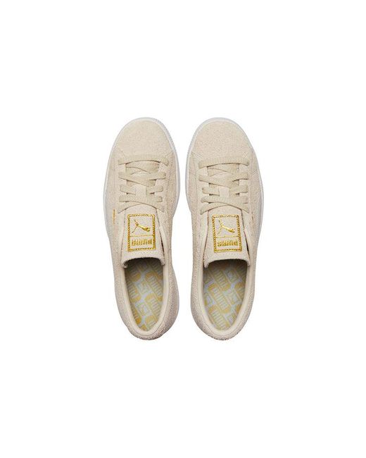PUMA White Suede Vintage Eb 'Eggnog' for men