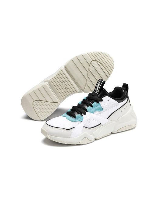 PUMA Blue (Wmns) Nova 2 Pastel Parchment'
