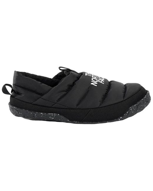 The North Face Black Nuptse Mules 'Tnf' for men