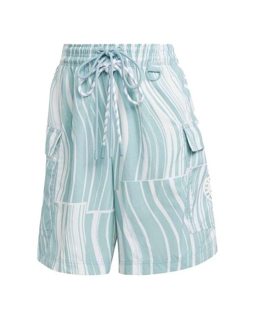 Adidas Blue (Wmns) By Stella Mccartney Truenature Hiking Shorts