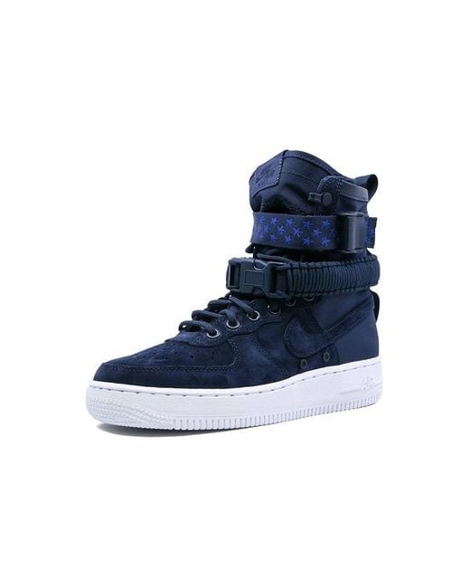 Nike Blue (Wmns) Sf Air Force 1 High 'Midnight'