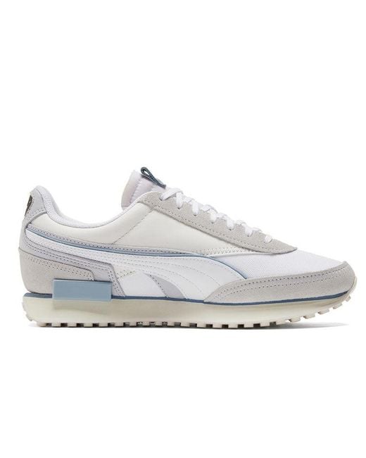 PUMA White (Wmns) Future Rider Running Shoes