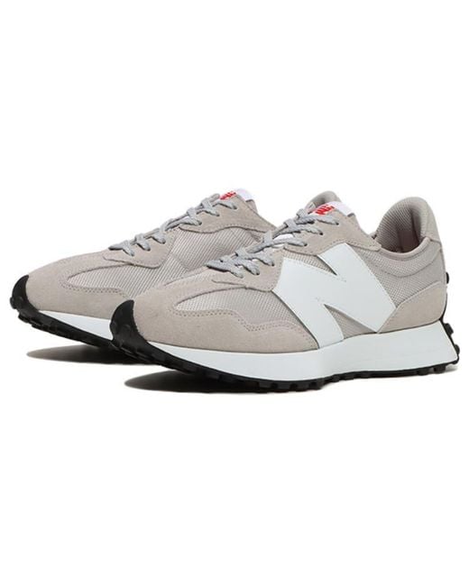 New Balance White 327 'Rain Cloud' for men