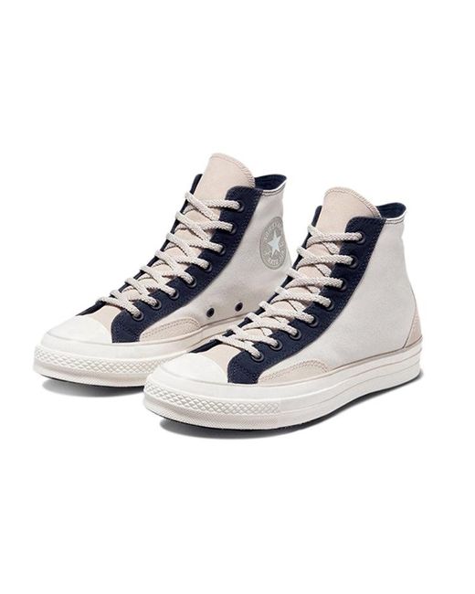 Converse Blue Chuck 70 Court High 'Pale Putty Midnight' for men