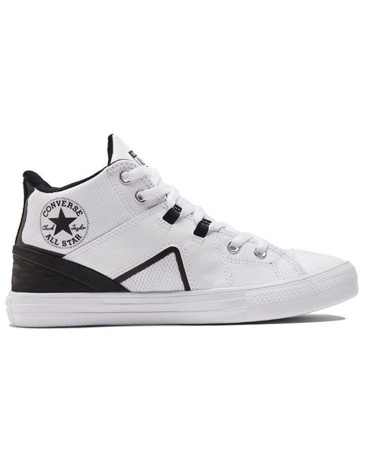 Converse White Chuck Taylor All Star Flux Ultra Mid for men