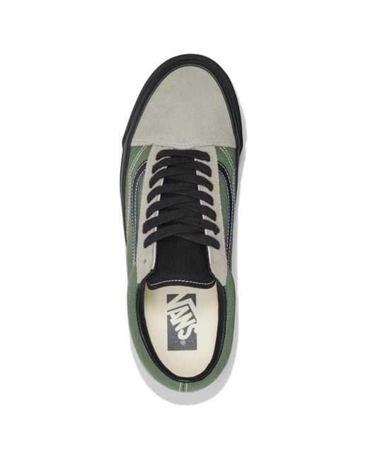 Vans Green Premium Old Skool 36 'Aluminum' for men