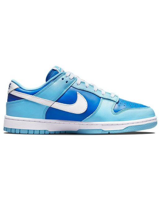 Nike Dunk Low Retro Qs Shoes in Blue for Men | Lyst