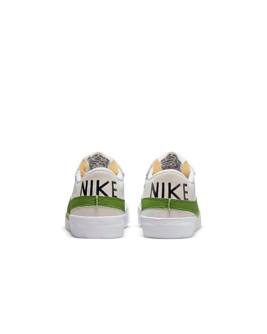 Nike White Blazer Low '77 Jumbo Chlorophyll' for men