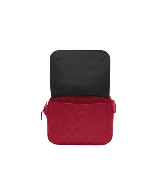 Nike Red Monogram Crossbody