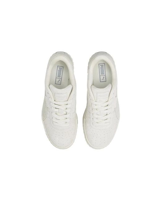 PUMA White (Wmns) Cali Wedge Tonal